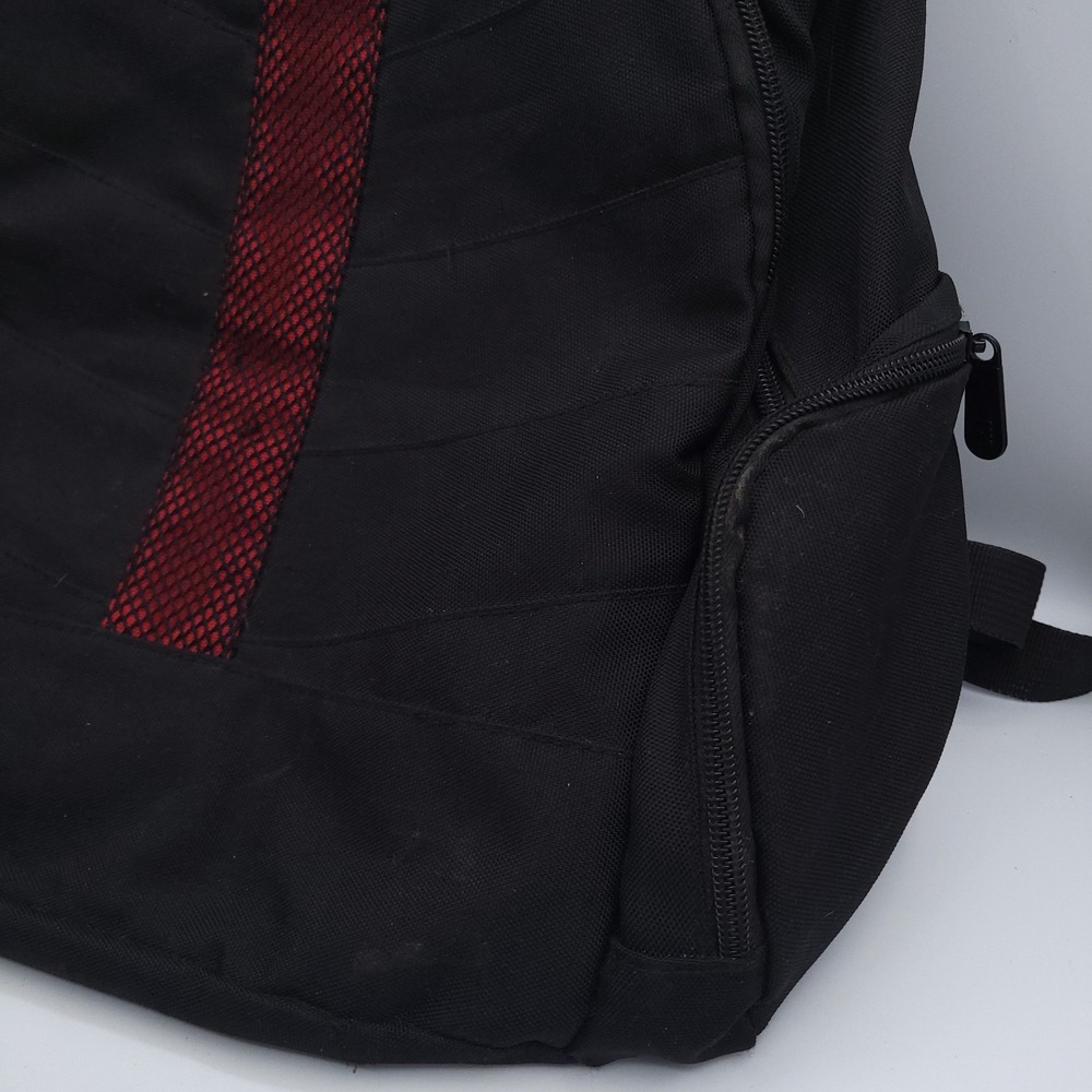Air Jordan Jumpman Backpack Large Size Black with Red Jumpman Shoulder Straps - Picture 5 of 12
